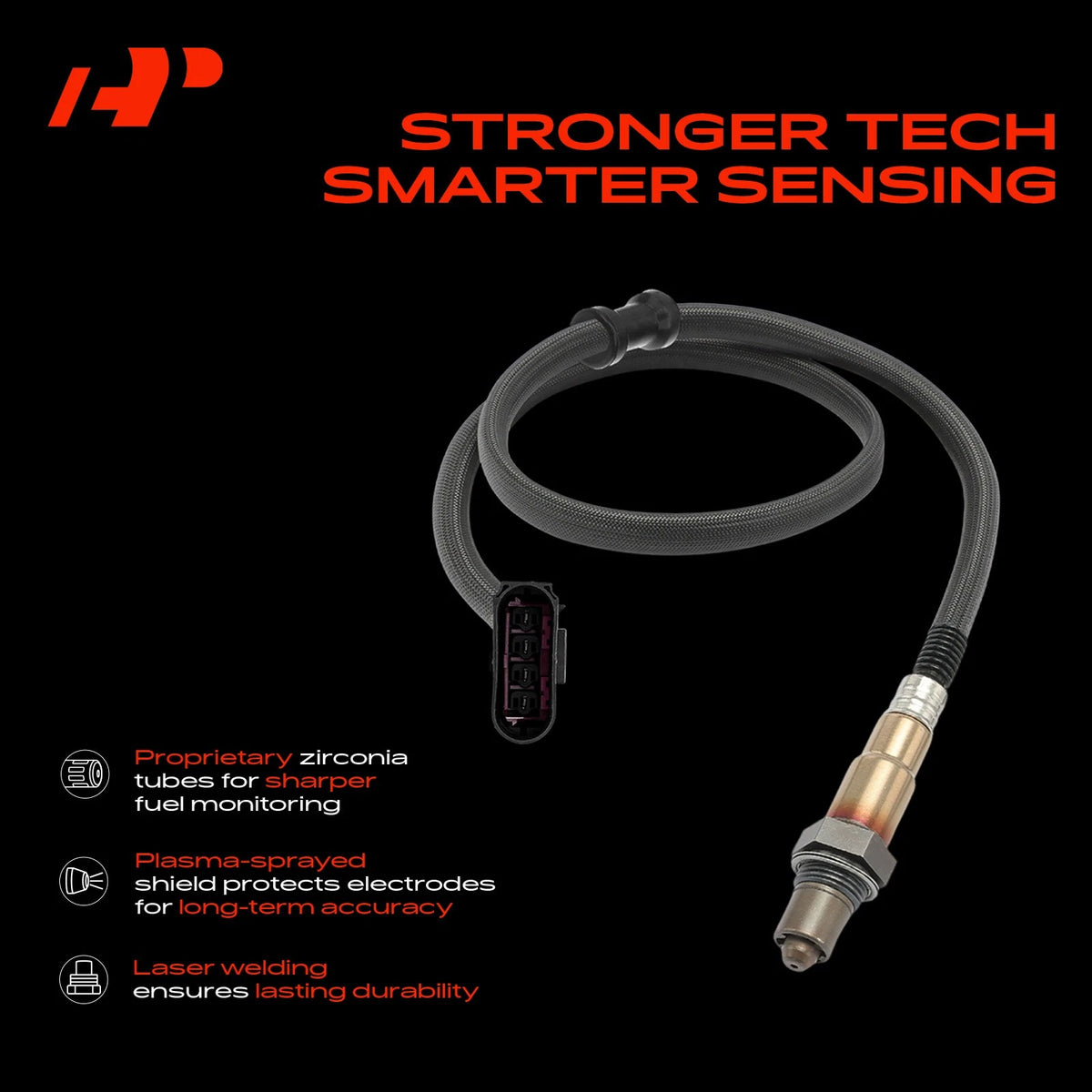 Downstream O2 Oxygen Sensor for Audi TT Quattro VW Jetta Phaeton (2004–2006) 06A906265M, 021906262C, 250-24494