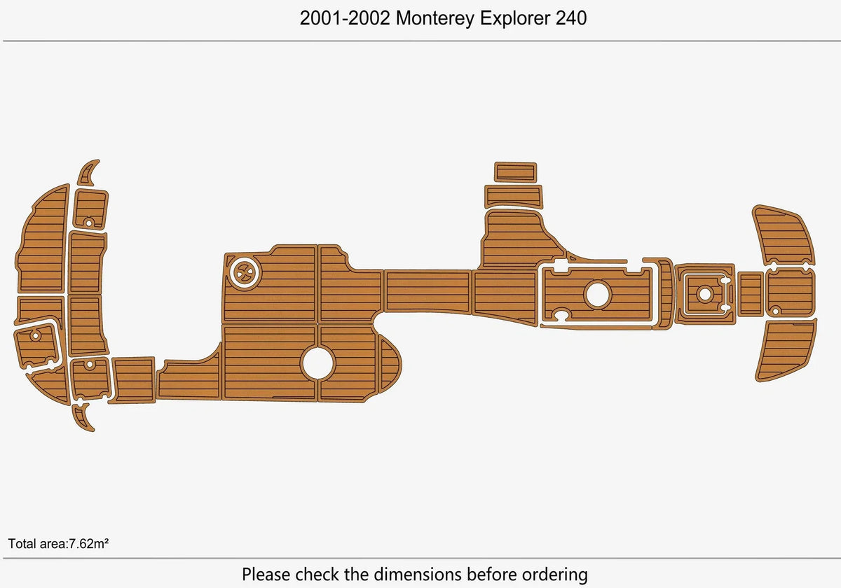 EVA Foam Flooring for Monterey Explorer 240 (2002)
