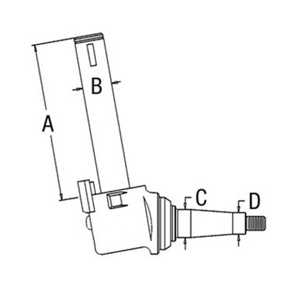 Spindle for Allis Chalmers D21 (1965–1971)