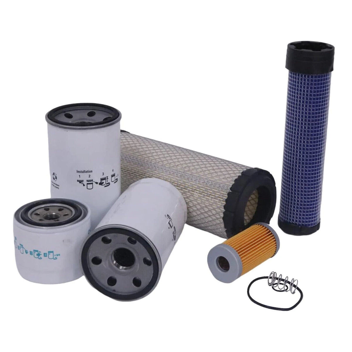 Filter Kit for Kubota L39 (HH164-32430, 15521-43160, TA040-93230)