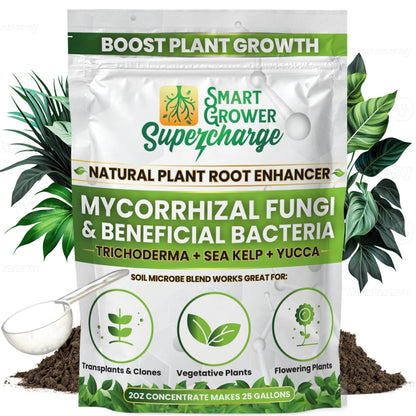 Mycorrhizal Fungi with Beneficial Bacteria and Sea Kelp (2 Ounces)