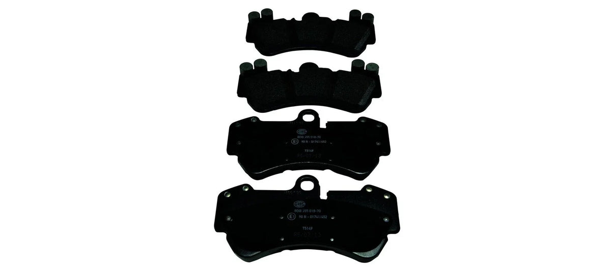 Set of 4 Front Disc Brake Pads for Porsche Cayenne, Volkswagen (355043151)