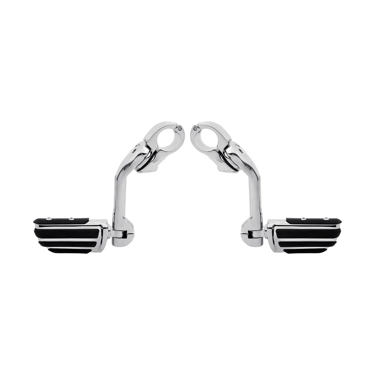 Adjustable 1-1/4" Highway Foot Pegs for Harley Touring Street Glide