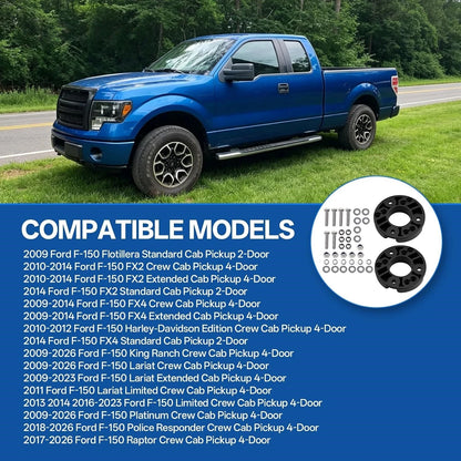 2in Molded Leveling Kit for Ford F-150 (2009–2026) 52200