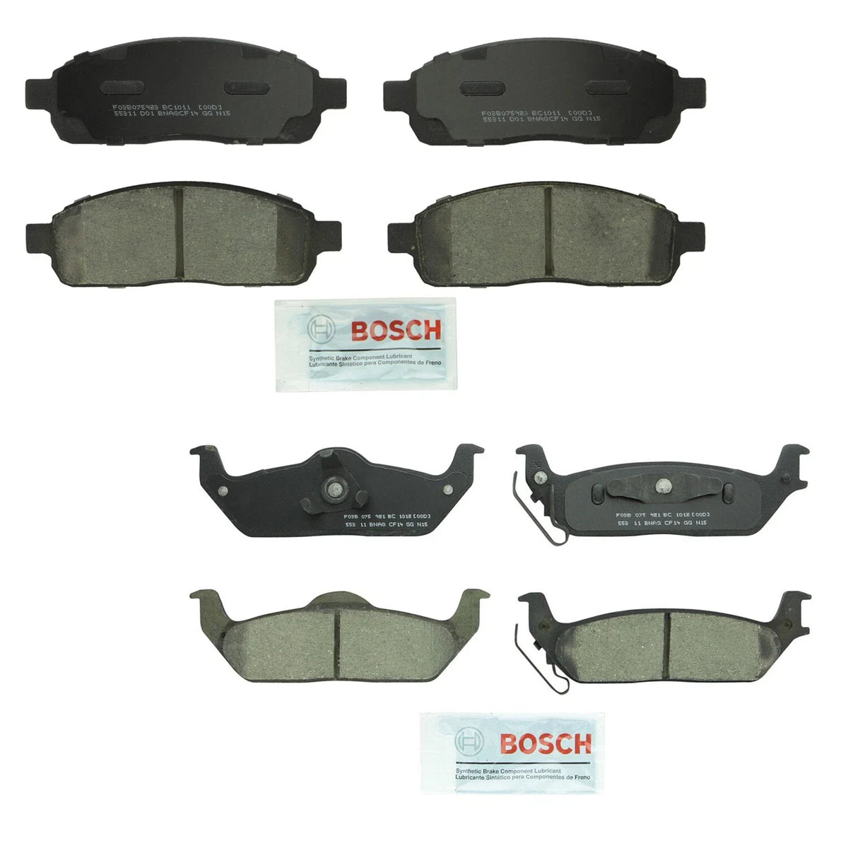 Bosch Quietcast Brake Pad Kit for F-150 Mark LT (2006–2008)