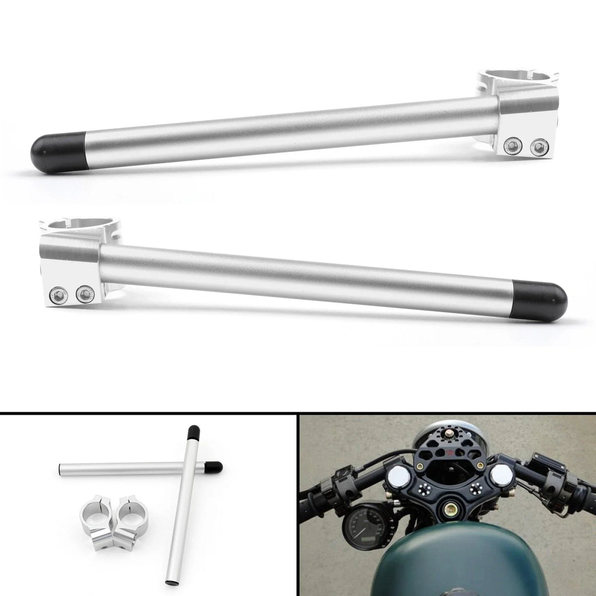 Clip-On Handlebars for Yamaha RZ350 (1984–1986) 35mm UE