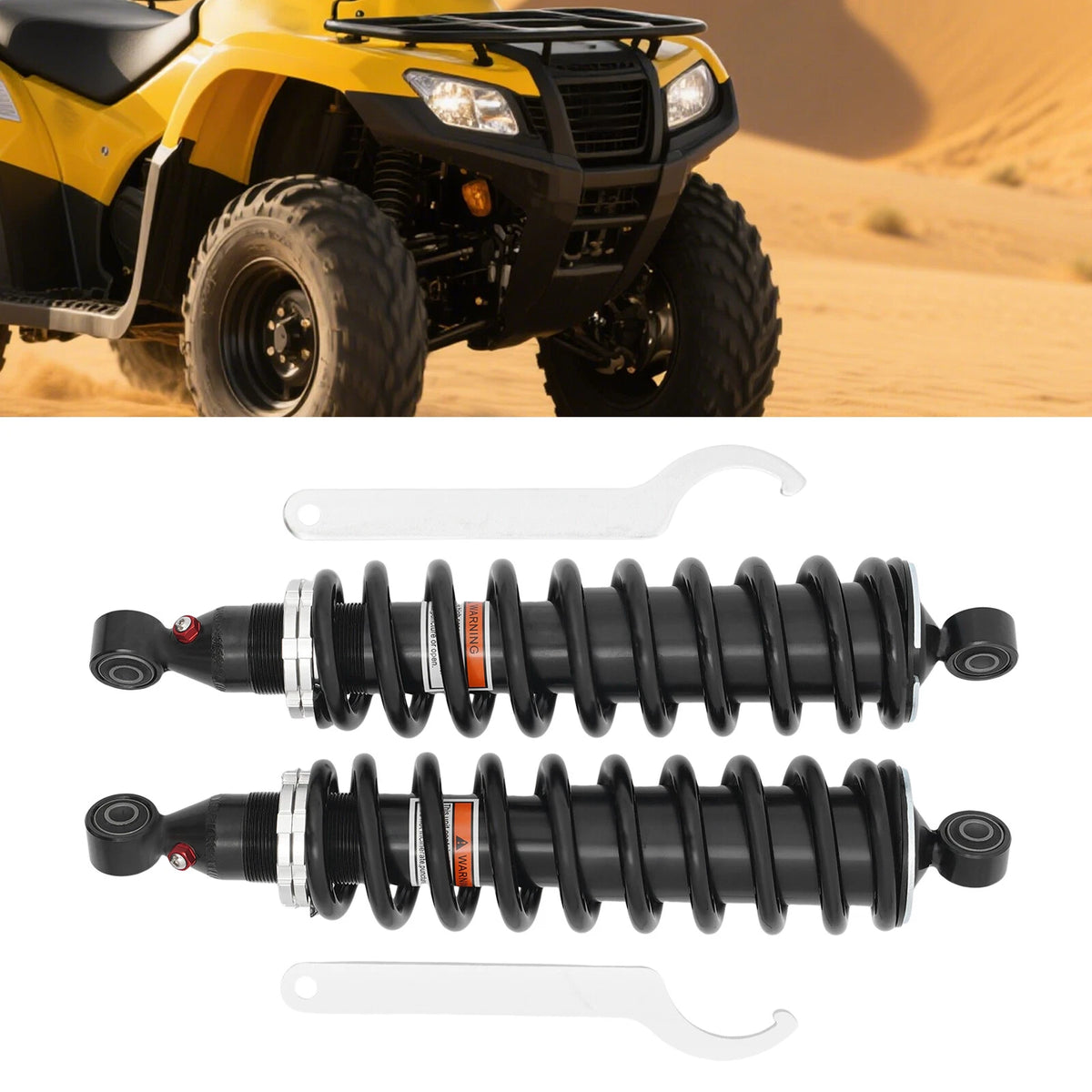 2X Front Shock Absorbers for Honda Rancher 350 ES (2000–2006)