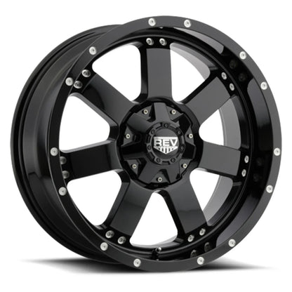 17 Inch REV Wheels 885B for Chevy Pickup Ram 50 Suburban Jeep Cherokee