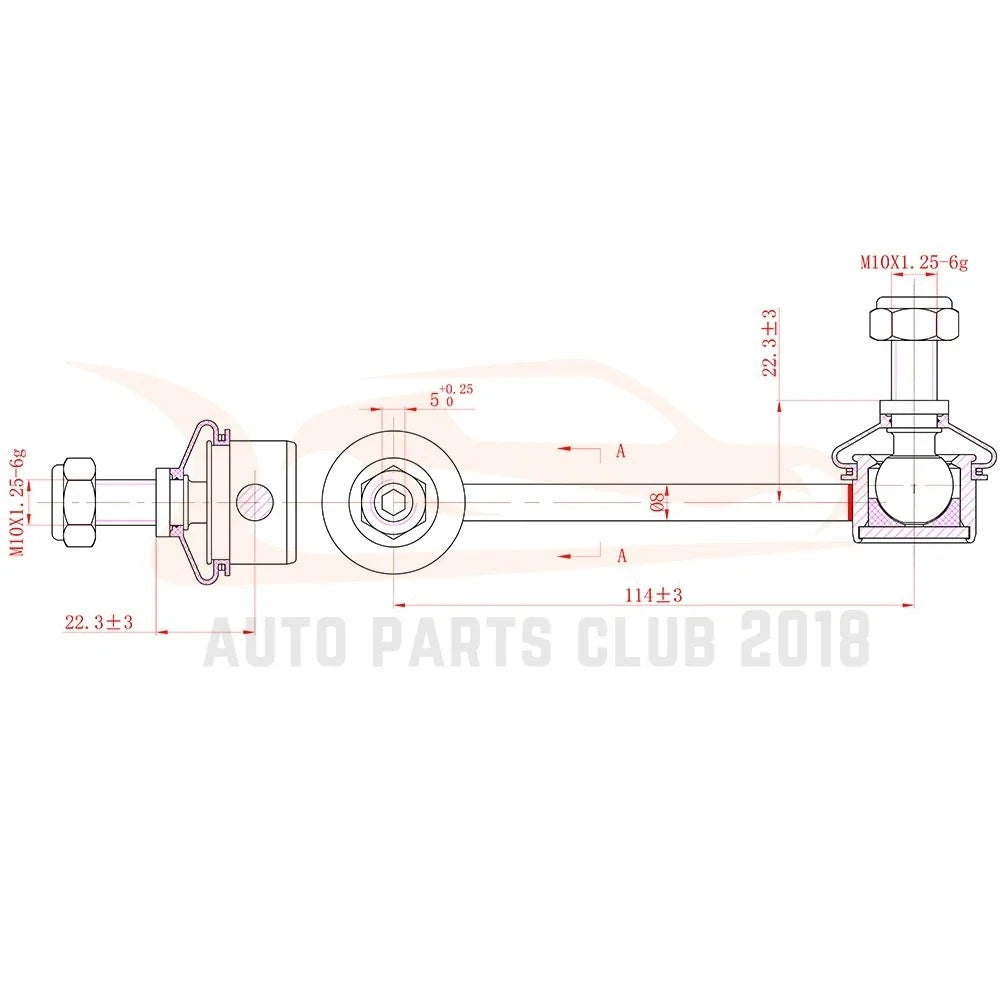 Set of 14 Control Arms, Tie Rods, Sway Bars, Ball Joints for Acura TSX (2004–2014)