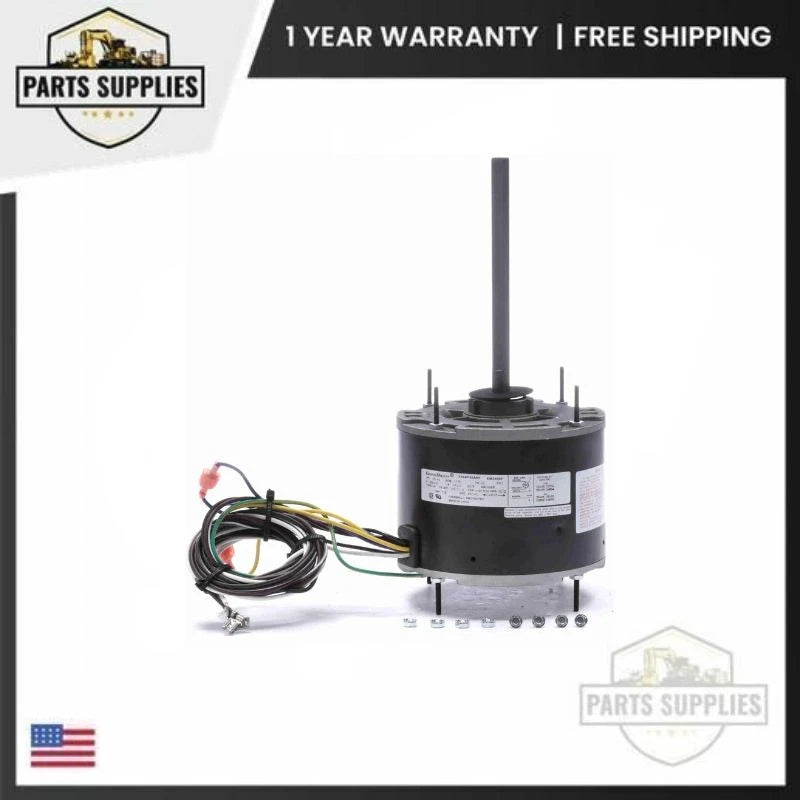 EM3458F Condenser Fan Motor for HVAC (1075 RPM, 208-230V)