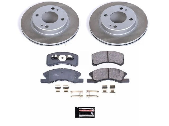 Brake Pad and Rotor Kit for Mitsubishi Mirage (2014–2015) 74591KPHT