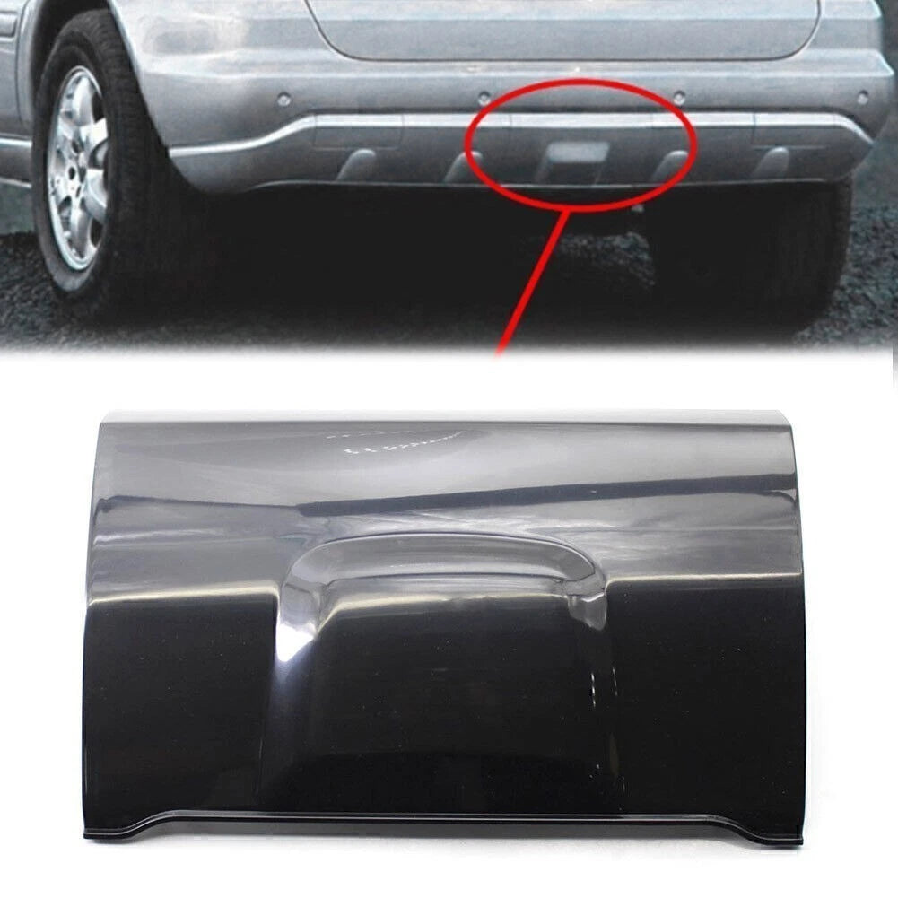 Rear Bumper Tow Cover Cap for Mercedes-Benz ML W163 (1998–2005) A1638801105 Black