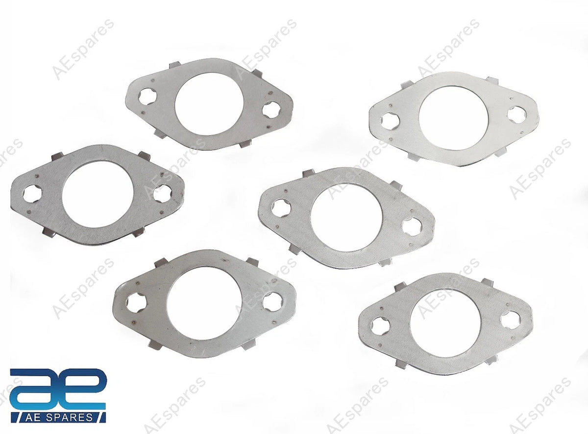 Exhaust Manifold Gasket Set of 6 for Cummins 3.9 5.9 & 6.7 6BT 24V ISB ISBe