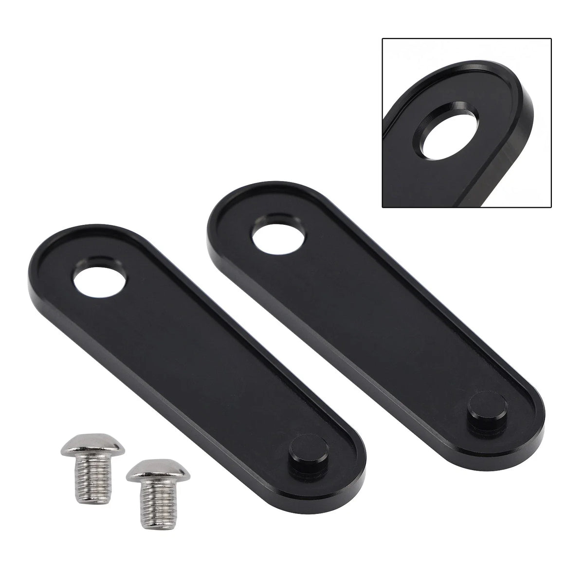 Rear Floorboard Foot Peg Frame Plates for Electra Glide, Road Glide (1993–2023)