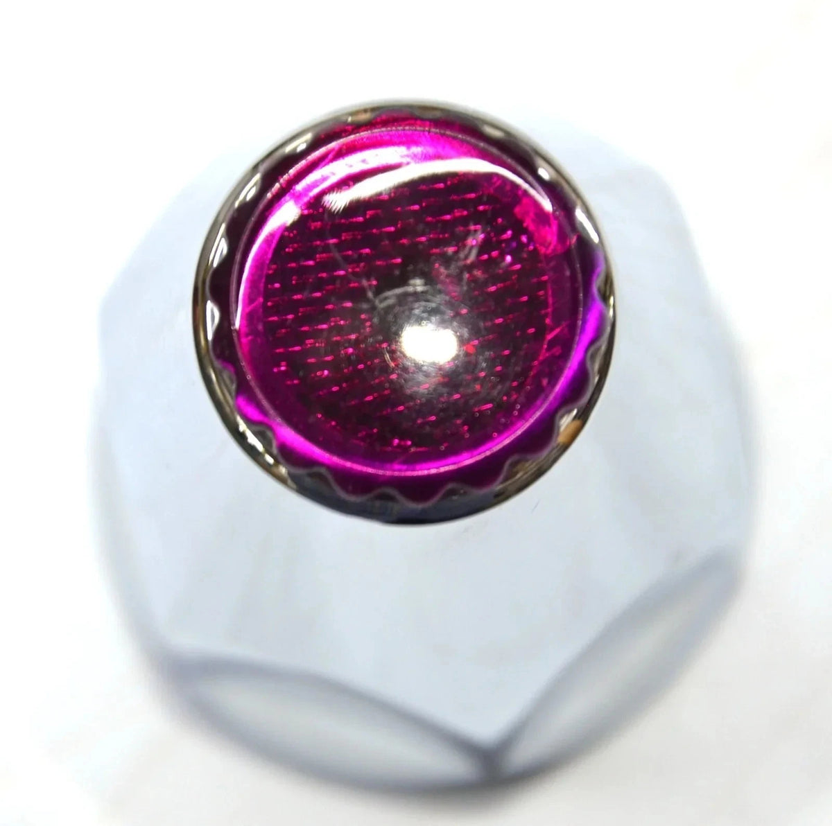 Lug Nut Cover 33mm for Classic Vehicles (10323) - Purple Reflector