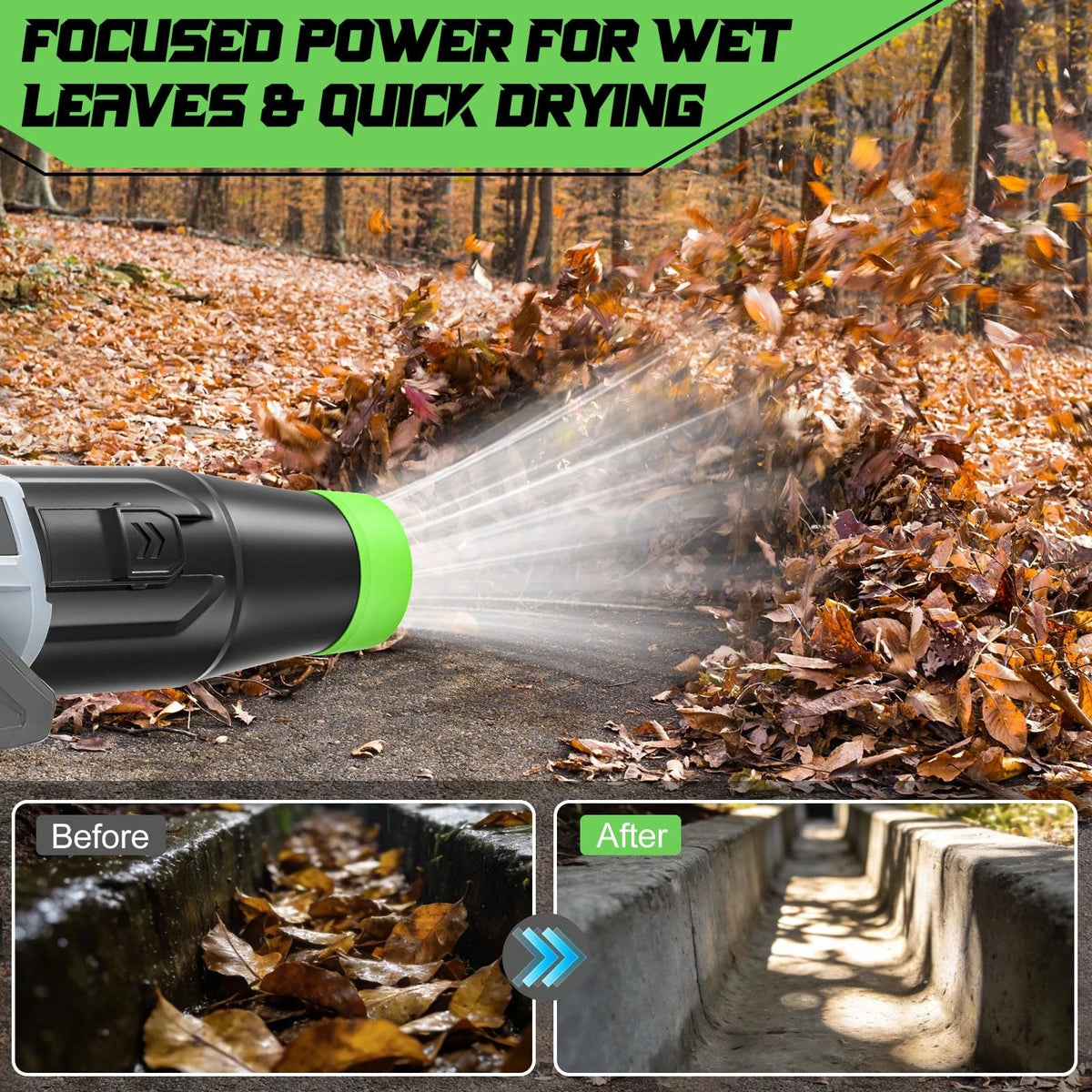 Car Drying Nozzle for EGO Leaf Blower (8.6 inches)