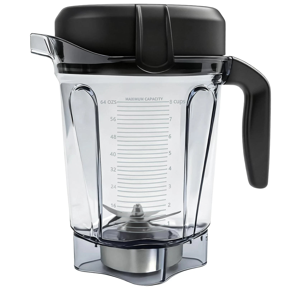 64oz Low-Profile Blender Pitcher for 750, 5200, 5000, 6300, 7500