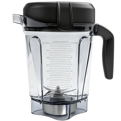 64oz Low-Profile Blender Pitcher for 750, 5200, 5000, 6300, 7500