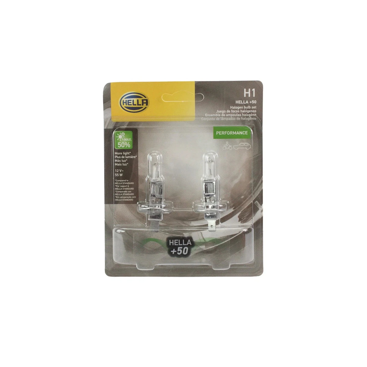 Hella Front Fog Light Bulb for BMW L6 (H1P50TB)