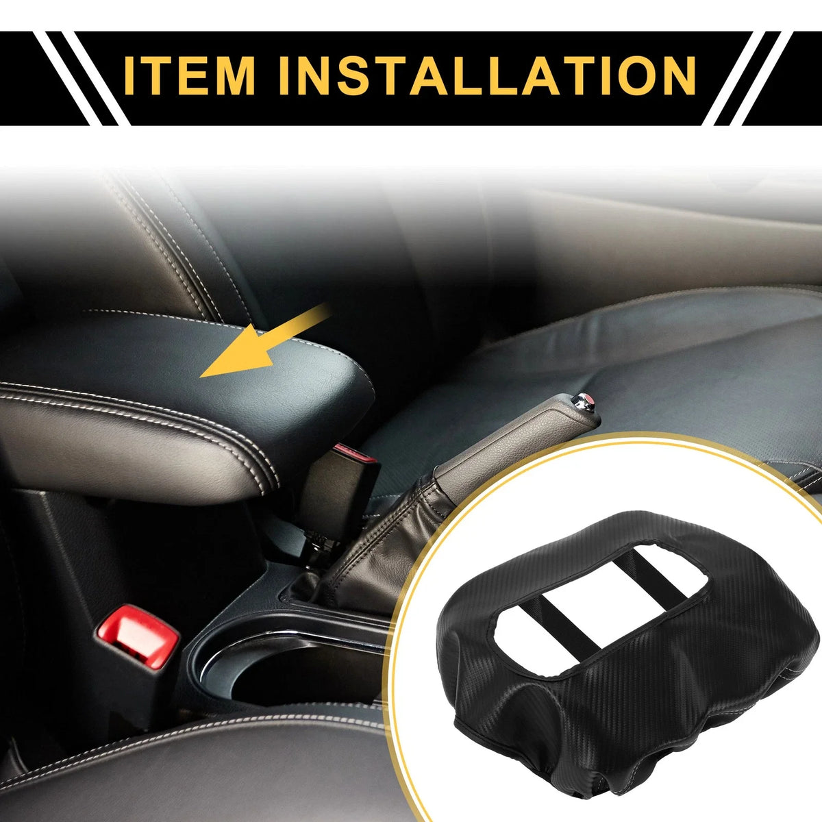 Center Console Lid Armrest Cover for Chevrolet Silverado 1500 (2014–2018)
