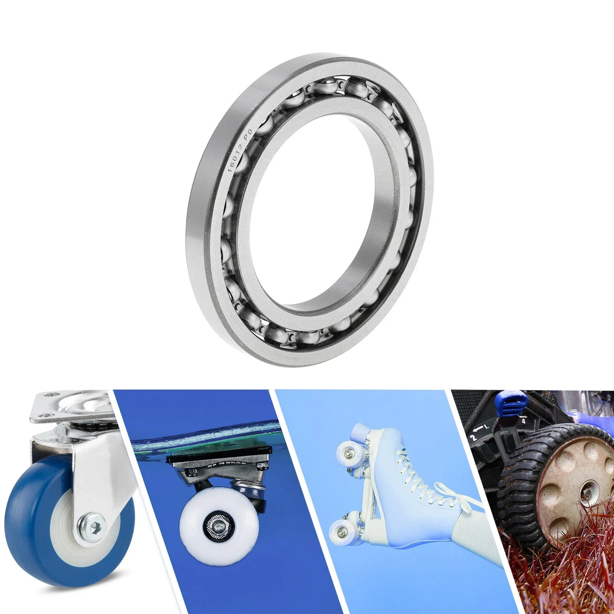 Deep Groove Ball Bearing 60x95x11mm for Scooter Skateboard (P0)