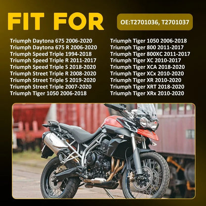 Front Rear Amber Turn Signals for Triumph Speed Triple Street Triple (2007–2020)