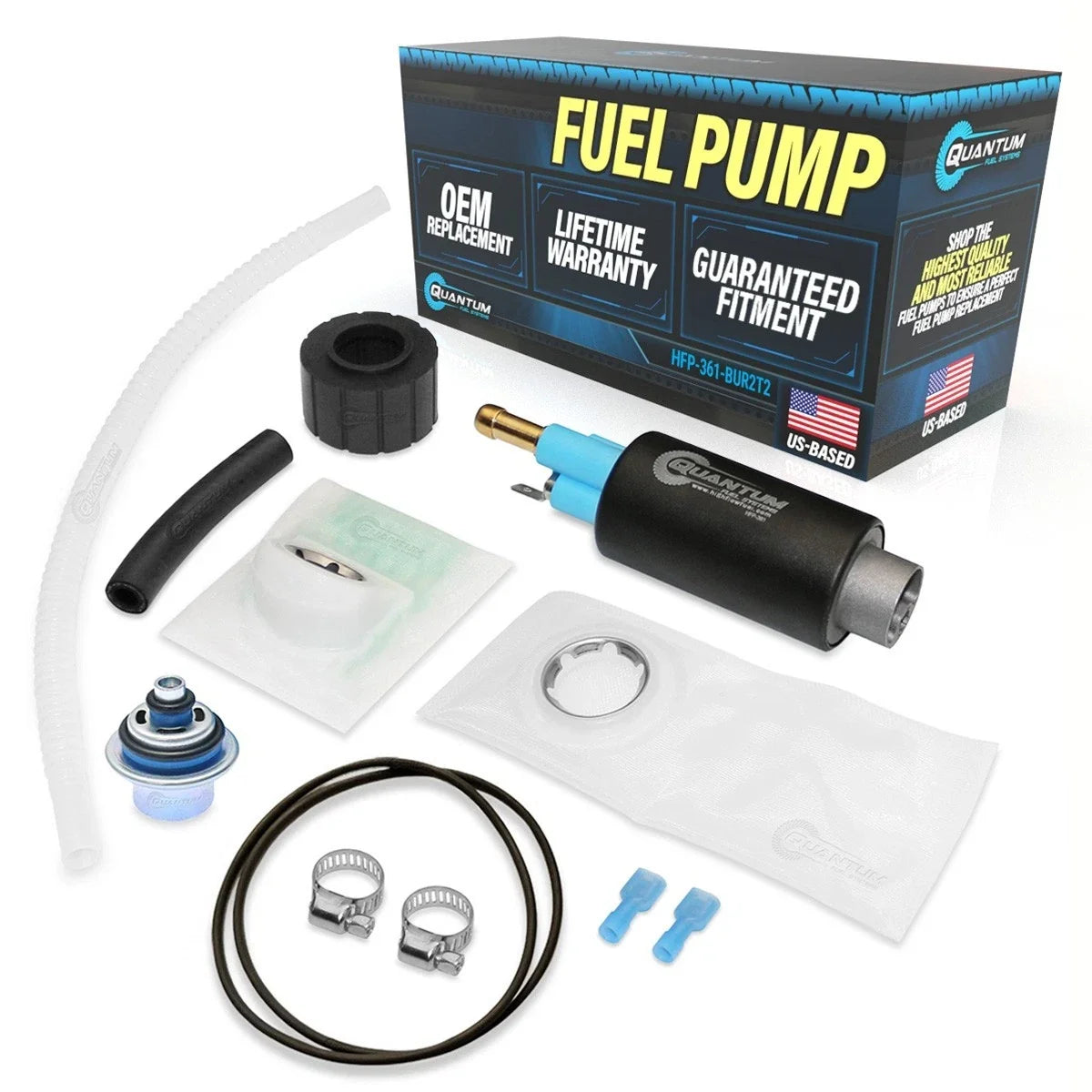Fuel Pump for Buell XB9R XB12R Firebolt Lightning (2008–2009) + Reg P0130.5A8