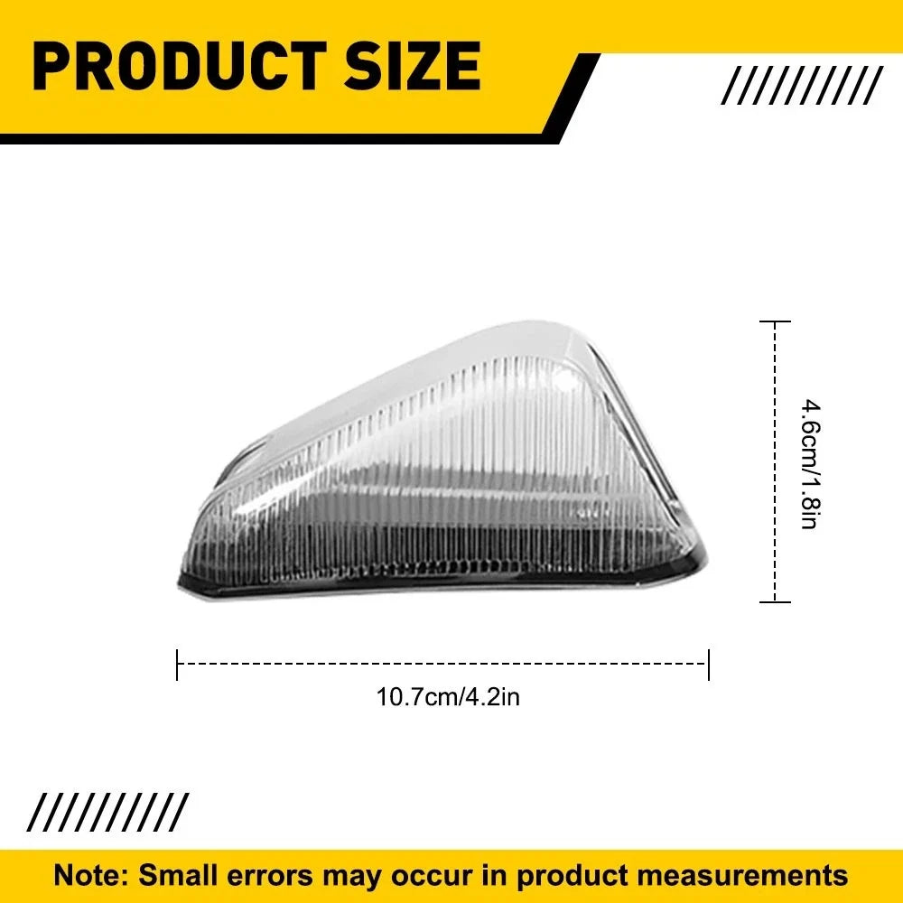 Set of 5 Amber LED Front Roof Clearance Lights for RAM ProMaster 1500 2500 (2014–2023)