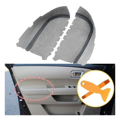 Front Door Panels Leather Armrest Cover Skin for Honda Pilot (2009–2015)