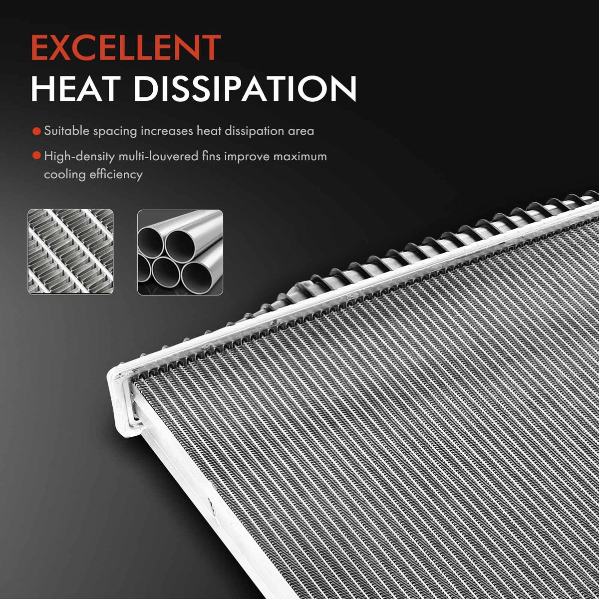 A-Premium Radiator with Transmission Oil Cooler for Toyota Avalon (2000–2004) 8012325, 164000A170, 2325