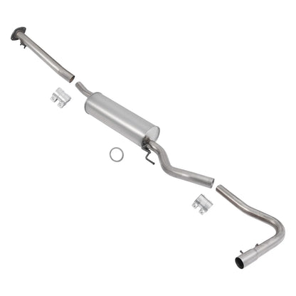Exhaust System Middle Pipe Muffler Tail for Toyota Tacoma 2.7L 4WD (2000–2004)