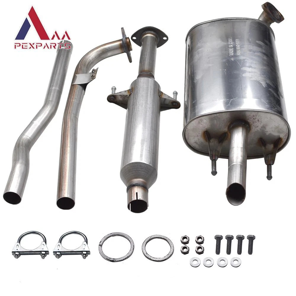 Complete Exhaust Muffler Resonator Pipe Kit for Camry (2002–2006) 2103-73620, 2395, 2102-73626