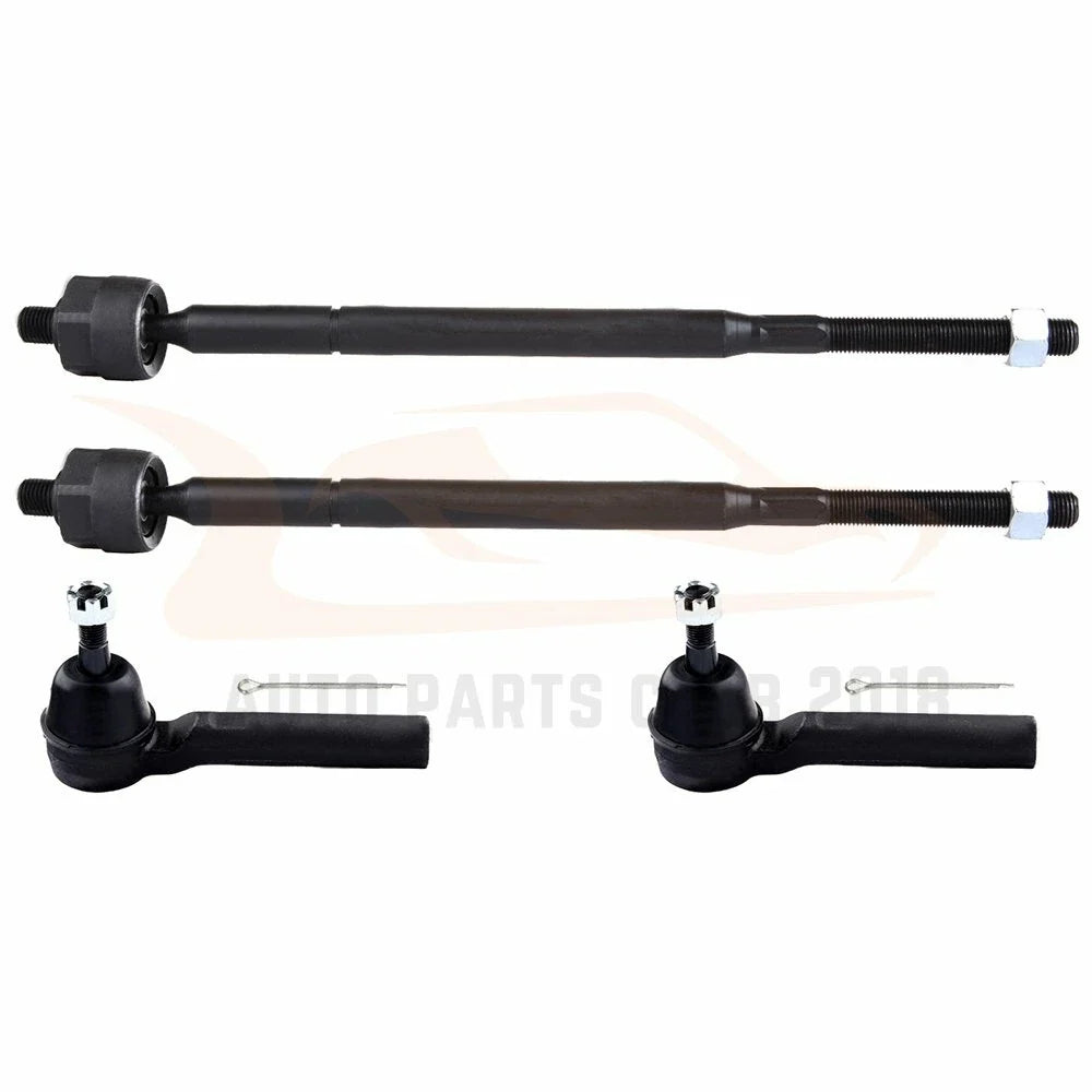 Set of 4 Tie Rod End Links for Chrysler Town & Country (2008–2013)