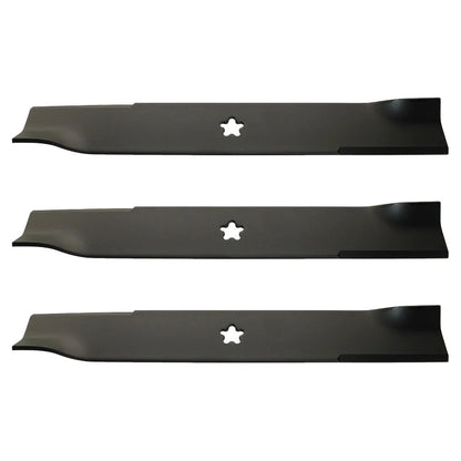 3PK Rotary Blades for Husqvarna (Fits 539112079)
