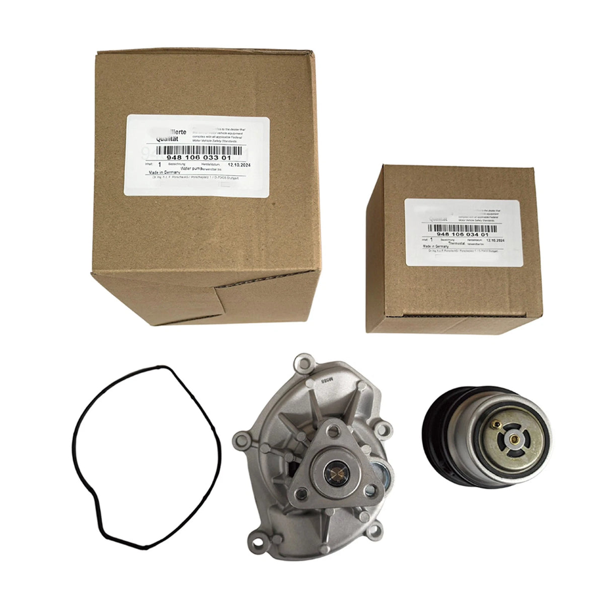 OEM Engine Water Pump & Coolant Thermostat for Porsche Cayenne (2003–2010)