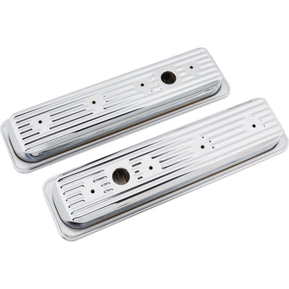 Chrome Centerbolt Valve Covers for Chevy Small Block (1987–Present) 91017180