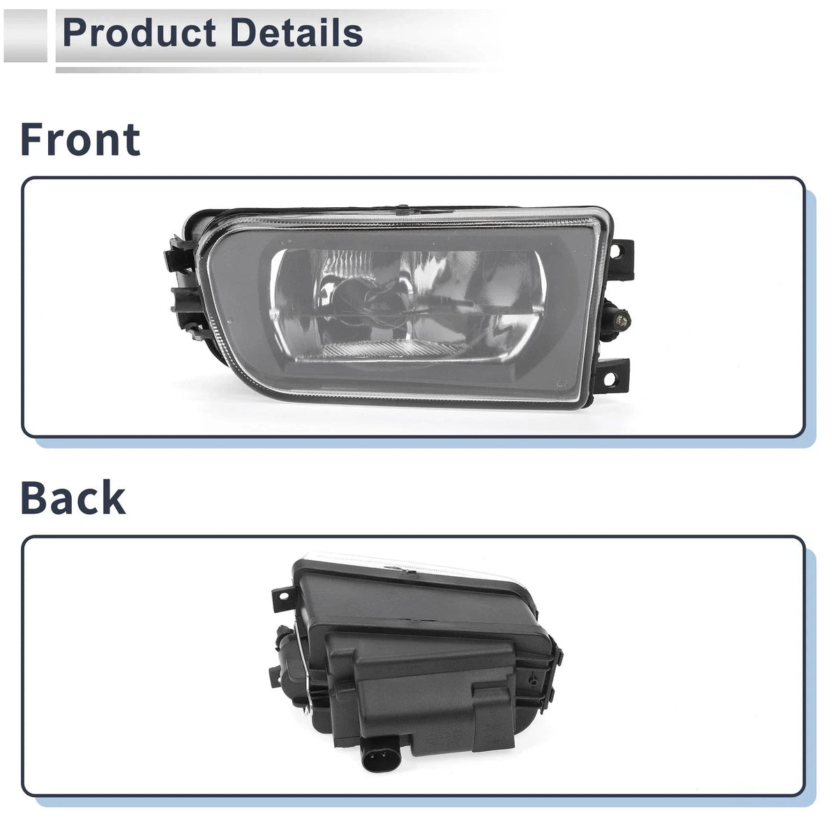 1 Pc Right Front Bumper Side Marker Light Cover for BMW E39 Z3 (1997–2002) No.63178360576