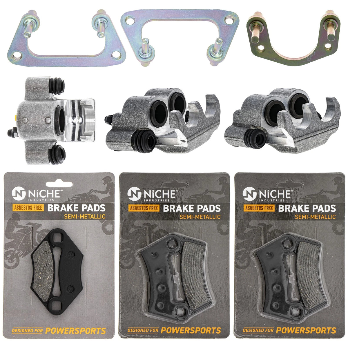 Caliper Pad Set for Polaris Outlaw 450 525 (MK1008216, 1911541, 1911545)