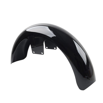 19" Wheel Wrap Black Front Mudguard for Harley Touring Road Street Glide
