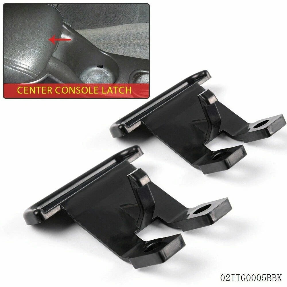 2X Center Console Latch Lock for Trailblazer Envoy Rainier Bravada (2002–2009) - J-02ITG0005BBK, 924-811, 19127364, 19127365, 19127366