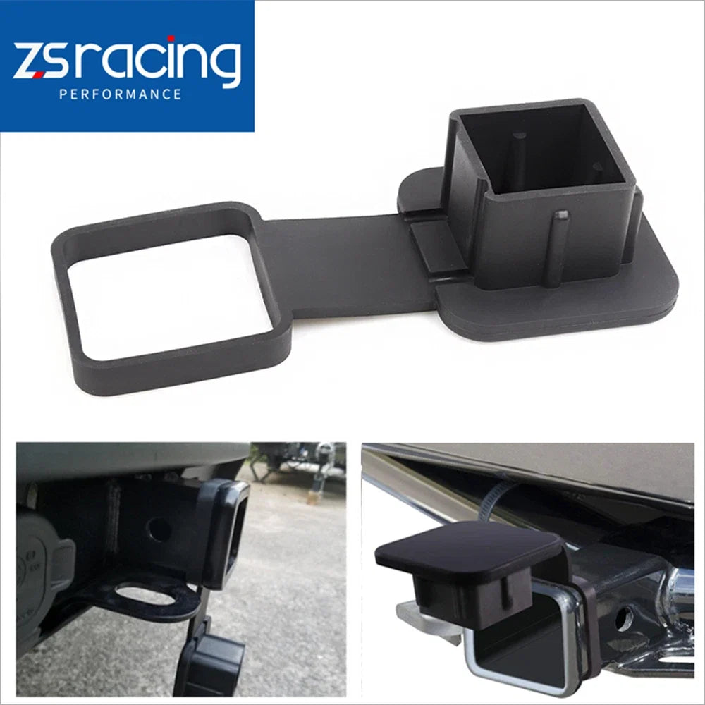 2in Rubber Trailer Receiver Hitch Cover Plug Protector for Lexus Jeep Mercedes