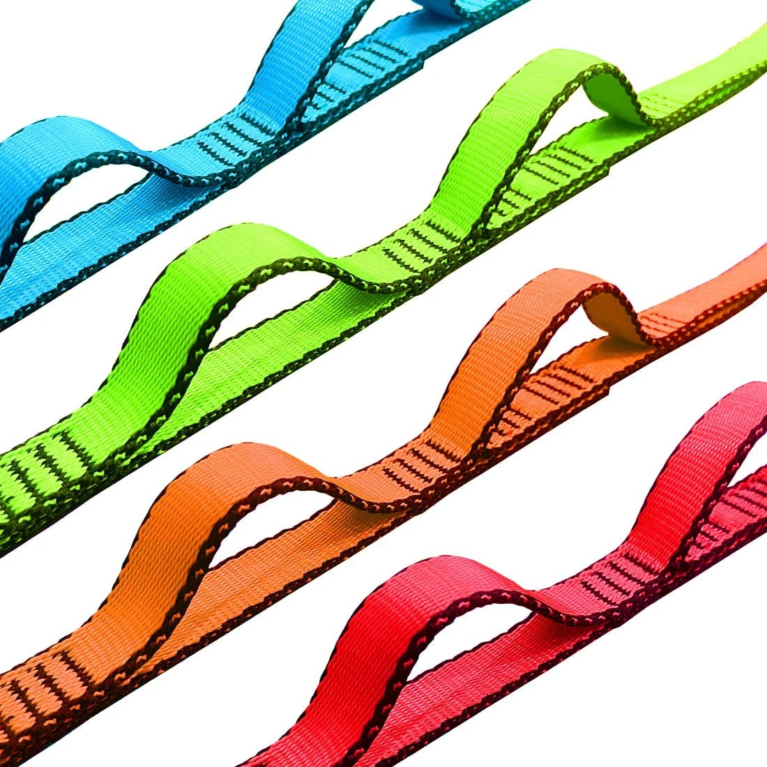 2X 53 Inch Nylon Daisy Chains Rope Climbing Lanyard for Universal Use