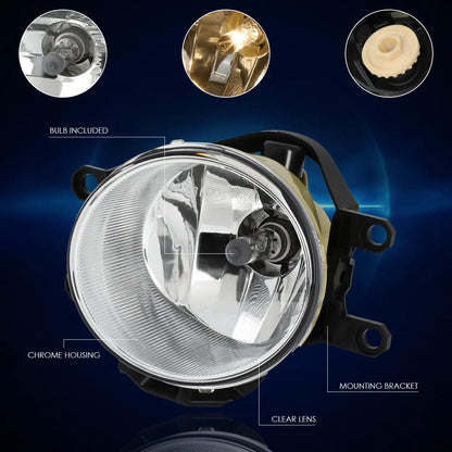 Set of 2 OE Style Front Bumper Fog Lights for Lexus ES300H ES350 GS350 RX450H (2013–2015)