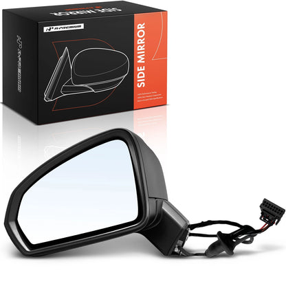 Driver Power Mirror Assembly for Volkswagen Taos (2022–2024) - Heated, Power Fold, 2GJ857507K9B9, VW1320195