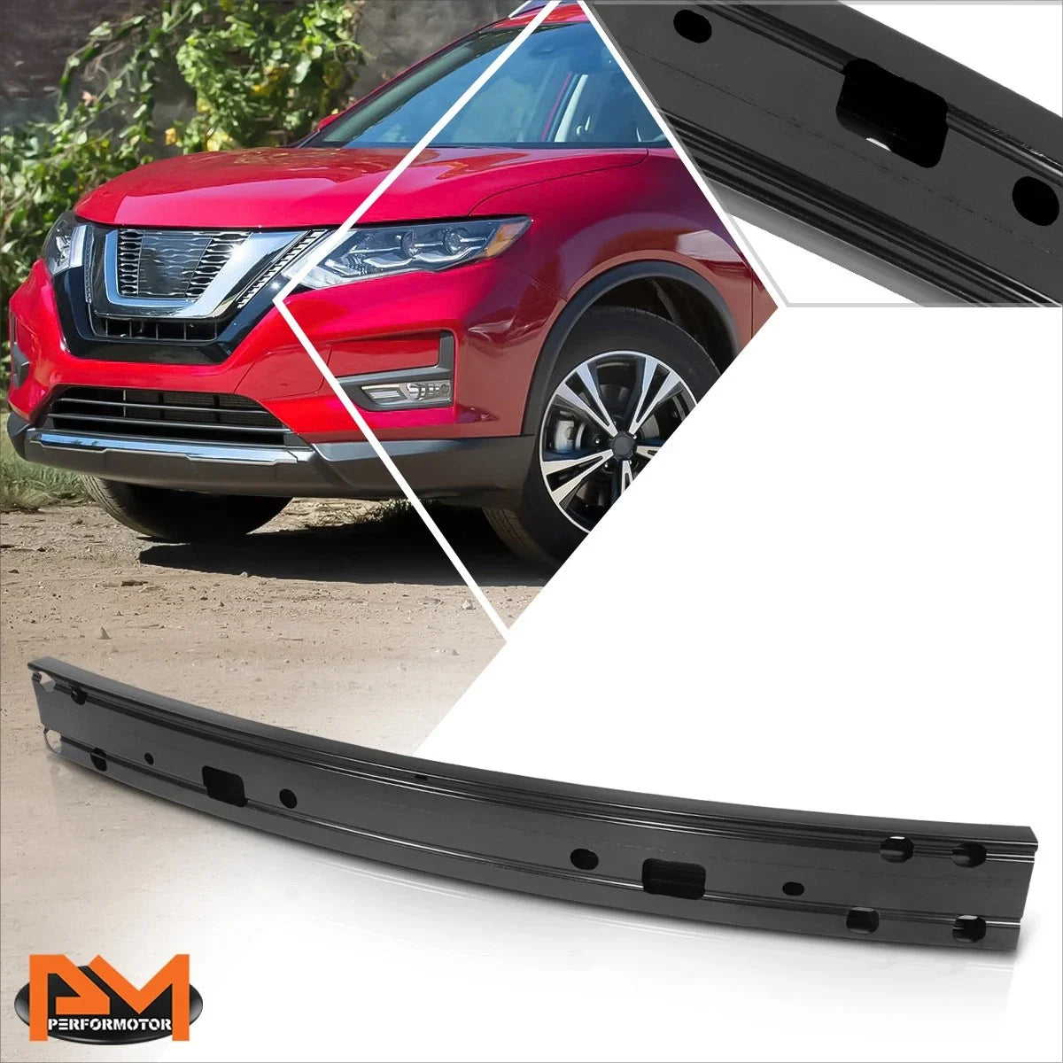 Rear Bumper Reinforcement Impact Absorber for Nissan Rogue (2019–2020)