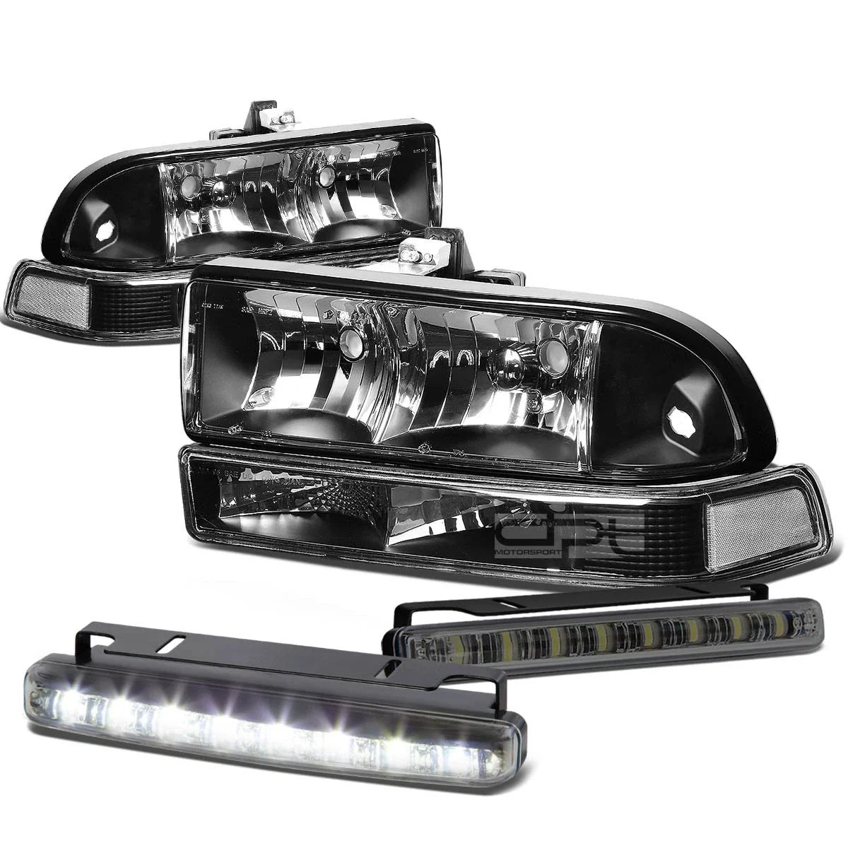 Smoked LED Fog Light Kit for S10/Blazer (1998–2004)
