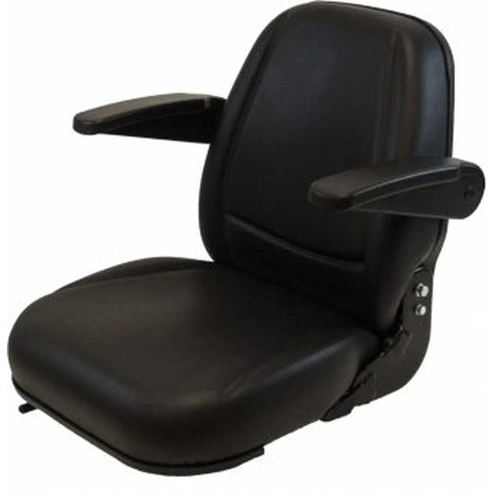 Seat with Heavy-duty Black Vinyl Covering for 3010-0055