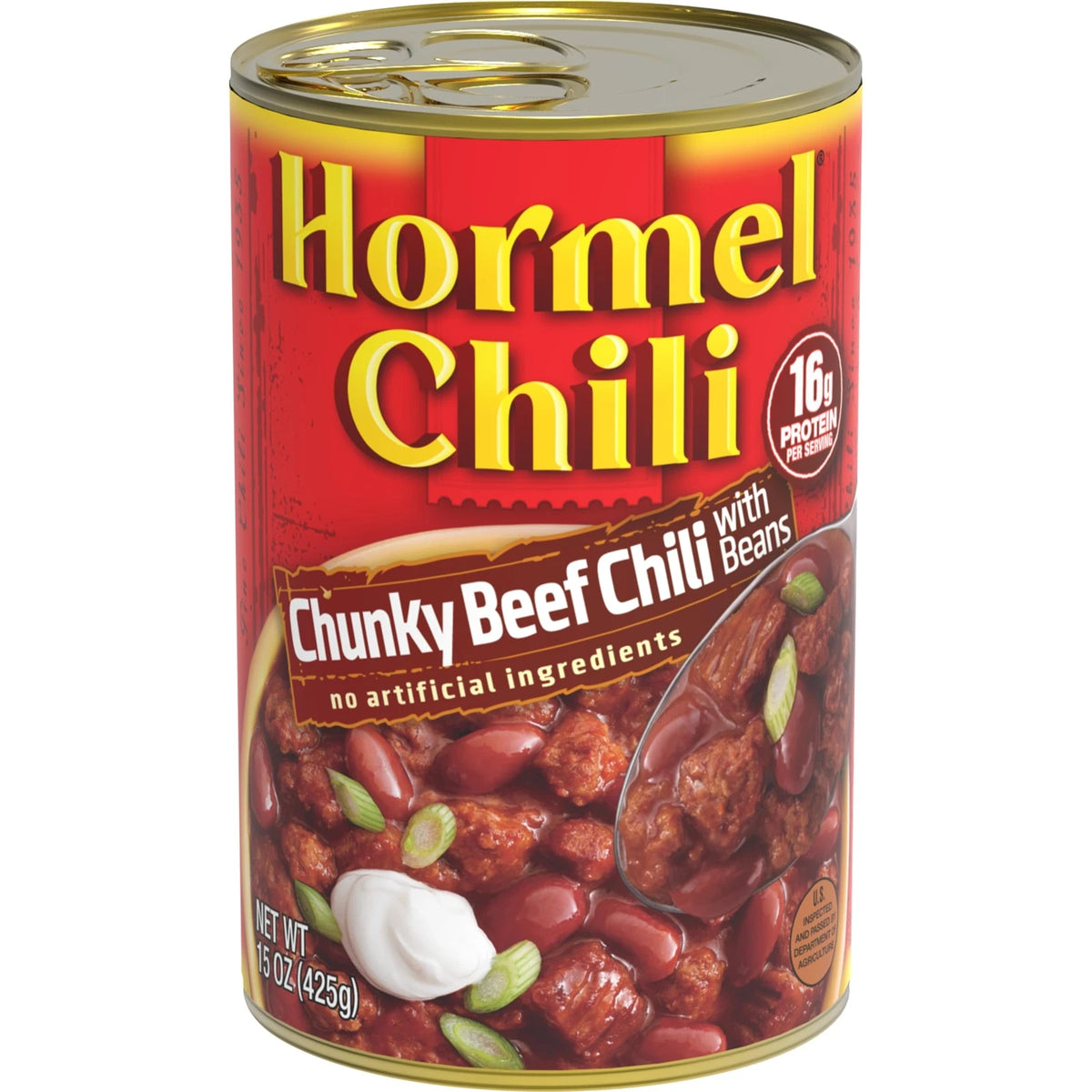 Chunky Beef Chili with Beans for HORMEL (15 Oz)