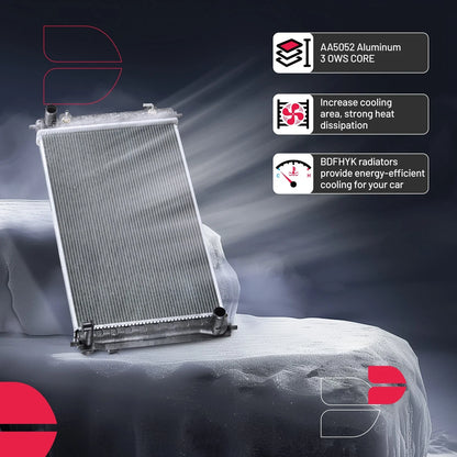 Aluminum Radiator for Nissan Altima (2007–2018) & Maxima (2009–2019)