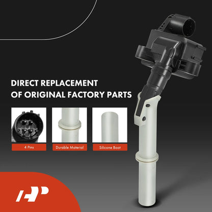 6X Ignition Coil & 6X Iridium Spark Plug for Mercedes-Benz C350 (2013–2014)
